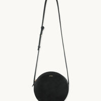 Cata Leather Round Bag