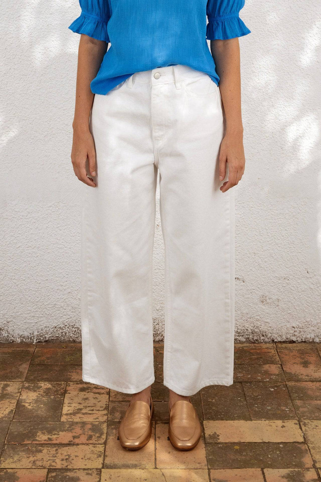 Berta Pant - White