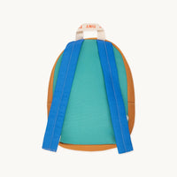 Color Block Backpack - Blue/Emerald