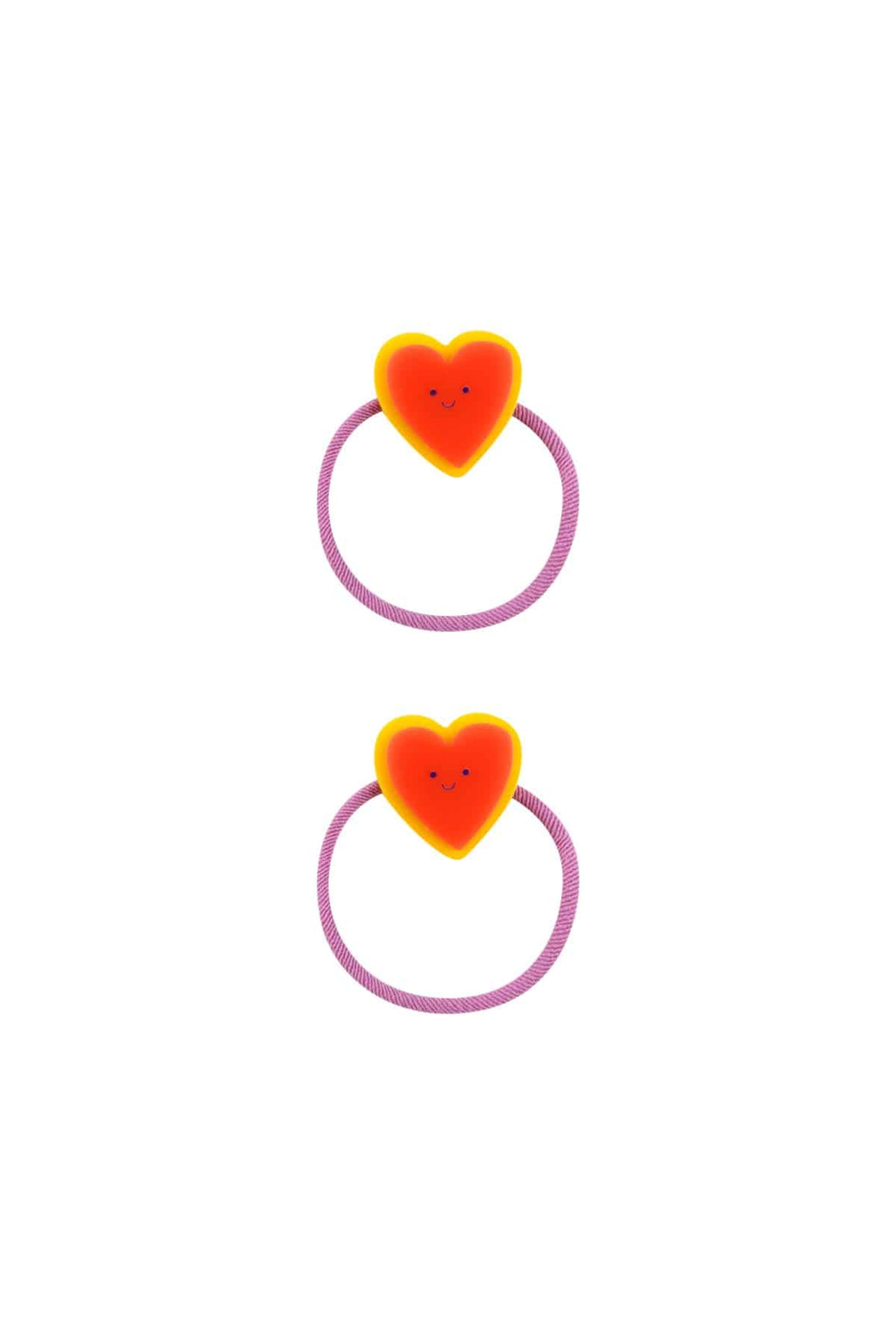 Tiny Heart Hair Elastic Set