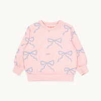 Bows Sweatshirt - Peach