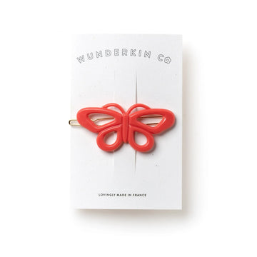 Wunderkin Co. Butterfly Clip - Poppy