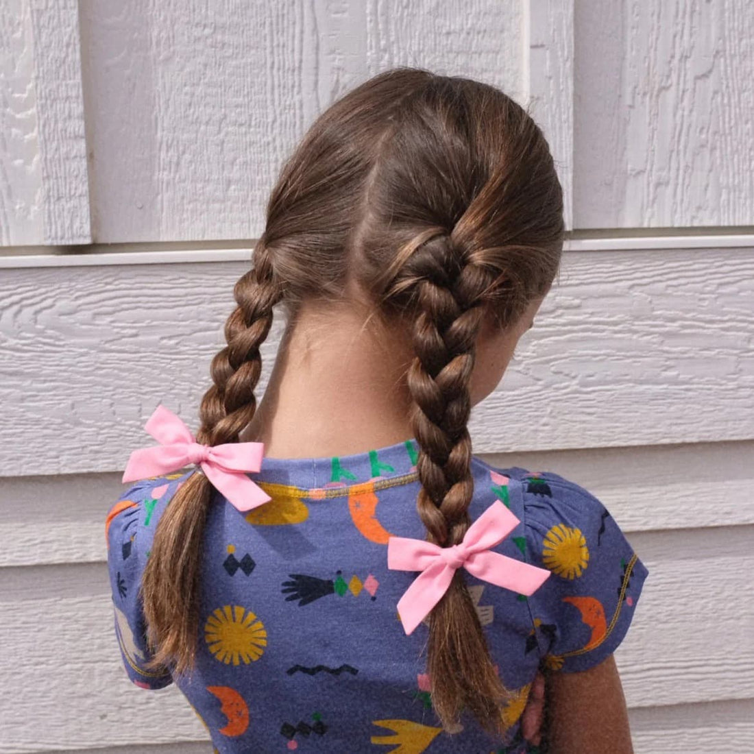 Wunderkin Co. Petite Schoolgirl Pigtail Set - Bloom