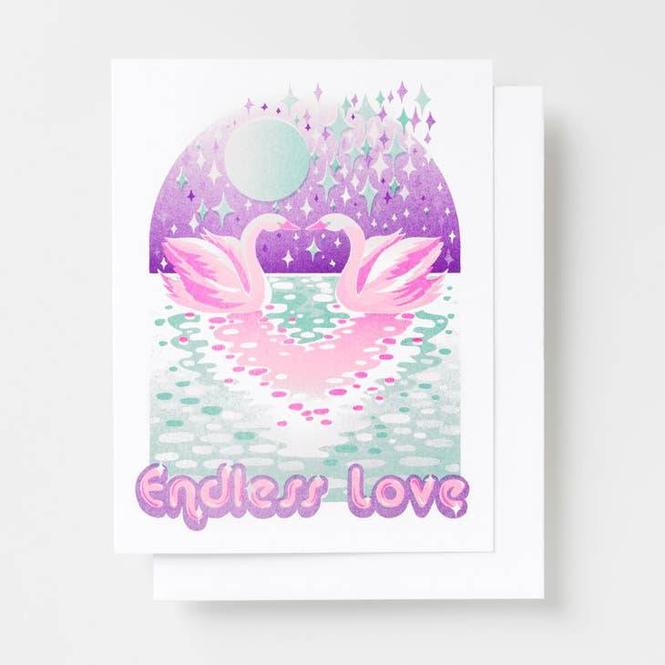 Endless Love Risograph Card