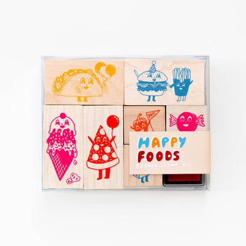 Happy Foods Stamp Kit