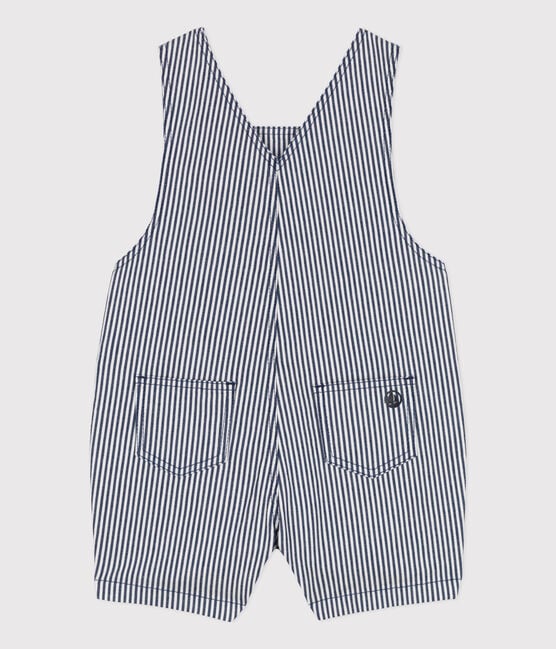 Stripy Short Overalls - Parkette.